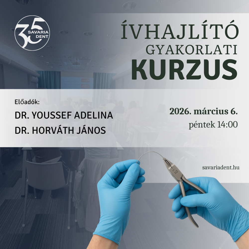 Practical course on orthodontic arch bending, March 6, 2026. Budapest, Dr. Youssef Adelina, Dr. János Horváth, Savaria-Dent, orthodontic exam practice