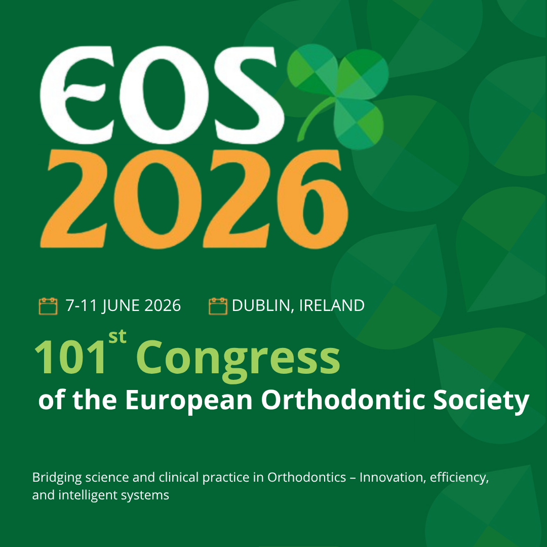 EOS 2026, 7-11 JUNE 2026, DUBLIN, IRELAND, 101st Congress of the European Orthodontic Society