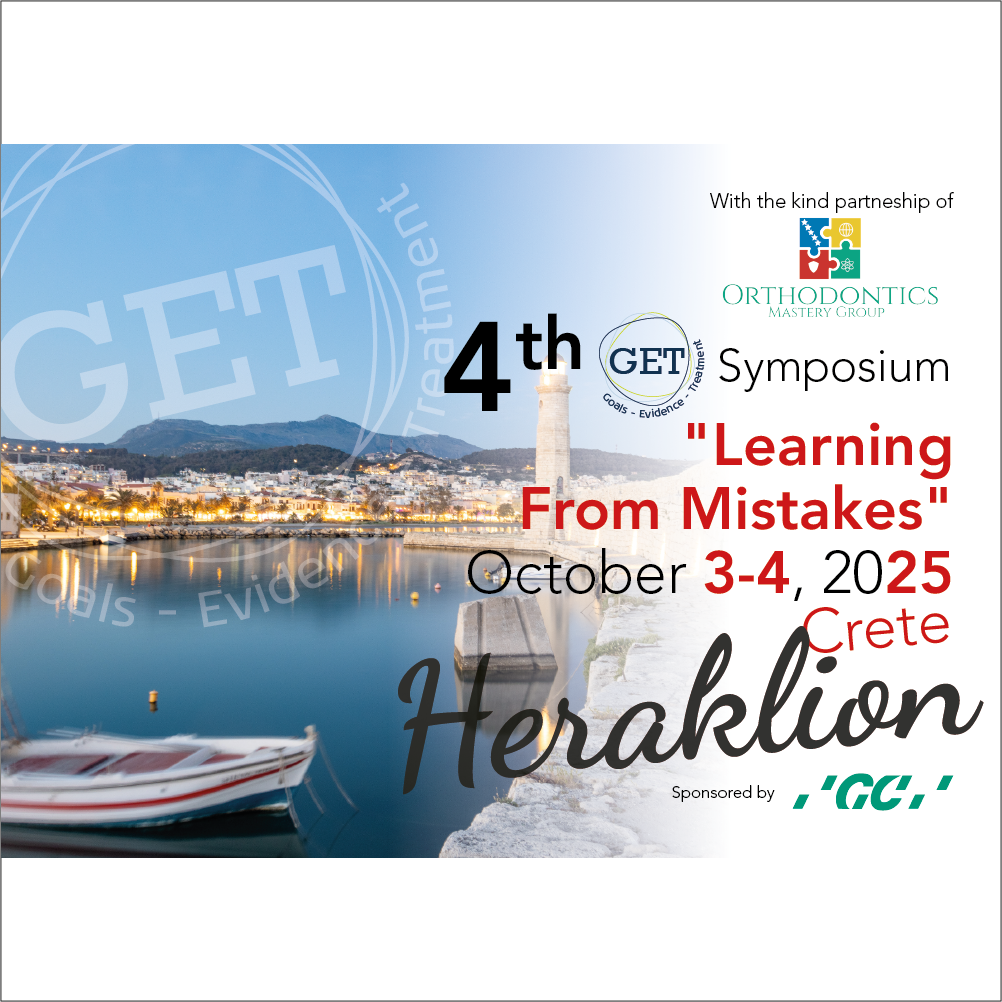 4th GET  Symposium, 2025. október 3-4 Kréta, fogszabályozó kurzus, GC Orthodontics, Savaria-Dent